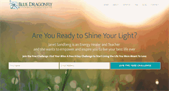 Desktop Screenshot of bluedragonflyenergywellnesscentre.com